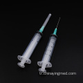 İğneli veya iğnesiz tek kullanımlık 10ml şırınga